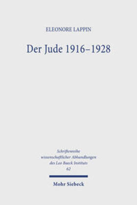 Der Jude 1916 - 1928