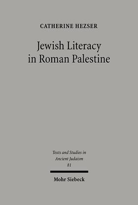 Jewish Literacy in Roman Palestine