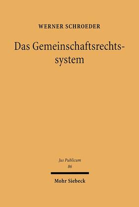 Das Gemeinschaftsrechtssystem