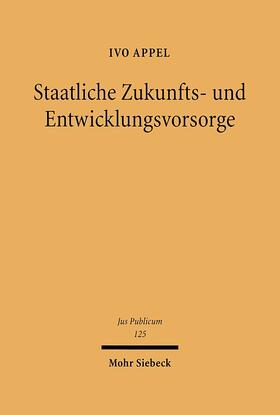 Staatliche Zukunfts- und Entwicklungsvorsorge