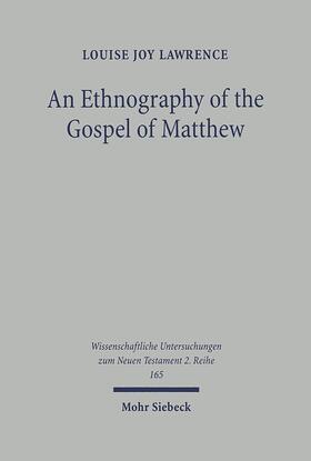An Ethnography of the Gospel of Matthew