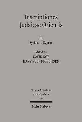 Inscriptiones Judaicae Orientis 03