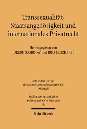 Transsexualität, Staatsan örigkeit und internationales Privatrecht