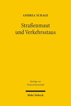 Straßenmaut und Verkehrsstaus