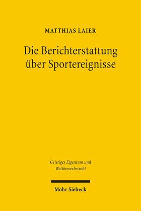 Die Berichterstattung über Sportereignisse