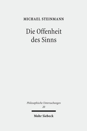 Die Offenheit des Sinns