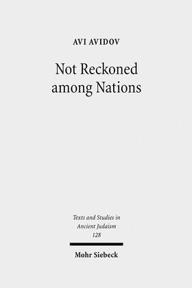 Not Reckoned among Nations