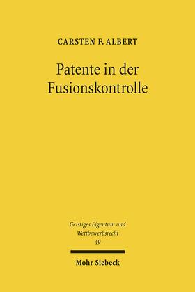 Patente in der Fusionskontrolle