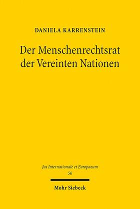 Der Menschenrechtsrat der Vereinten Nationen