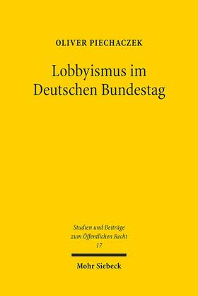 Lobbyismus im Deutschen Bundestag