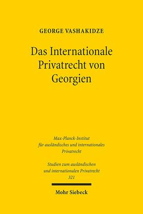 Das Internationale Privatrecht von Georgien