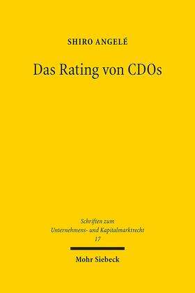 Das Rating von CDOs