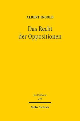 Das Recht der Oppositionen