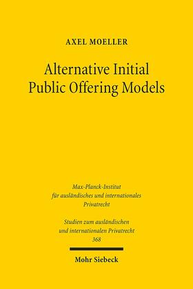 Alternative Initial Public Offering Models
