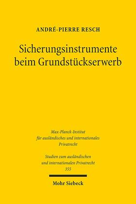 Sicherungsinstrumente beim Grundstückserwerb