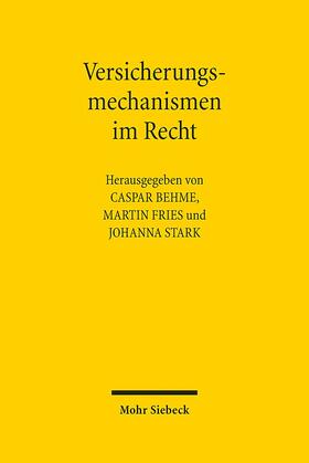 Versicherungsmechanismen im Recht