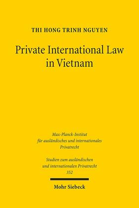 Nguyen, T: Private International Law in Vietnam