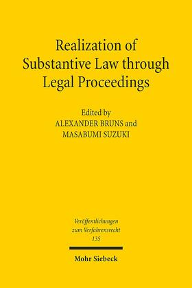 Realization of Substantive Law through Legal Proceedings