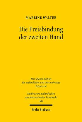 Die Preisbindung der zweiten Hand