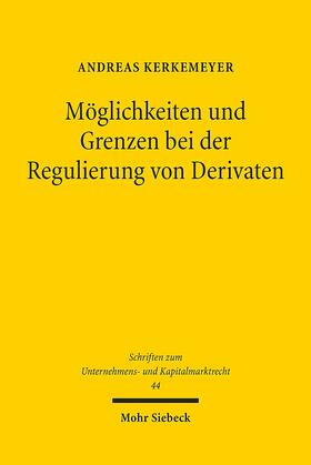 Kerkemeyer, A: Möglichkeiten und Grenzen bei der Regulierung