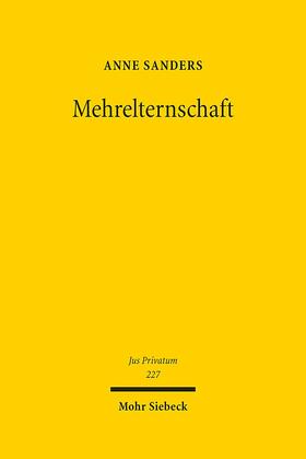 Sanders, A: Mehrelternschaft