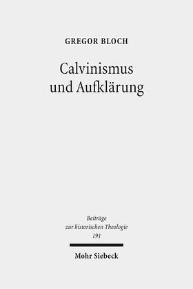 Calvinismus und Aufklärung