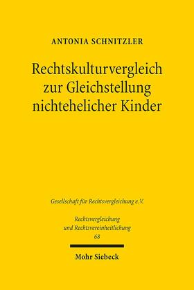Schnitzler, A: Rechtskulturvergleich zur Gleichstellung