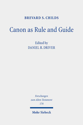 Canon as Rule and Guide