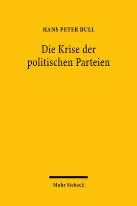 Bull, H: Krise der politischen Parteien