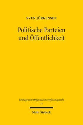 Politische Parteien und Öffentlichkeit