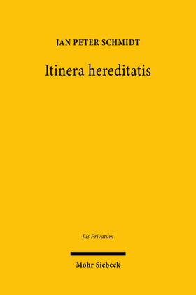 Schmidt, J: Itinera hereditatis