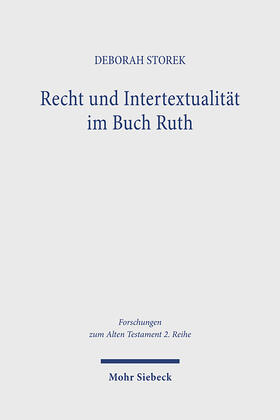 Recht und Intertextualität im Buch Ruth