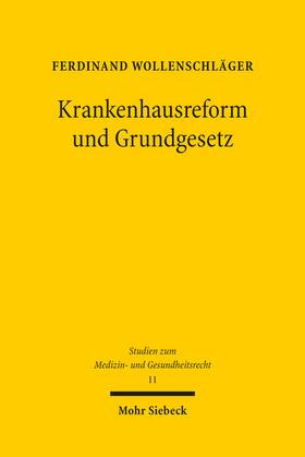 Krankenhausreform und Grundgesetz