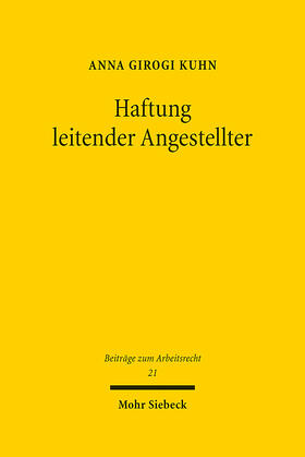 Haftung leitender Angestellter