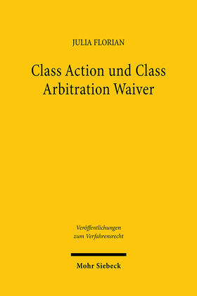Class Action und Class Arbitration Waiver
