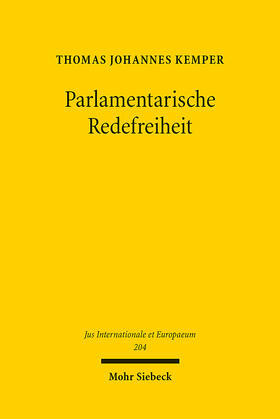 Parlamentarische Redefreiheit