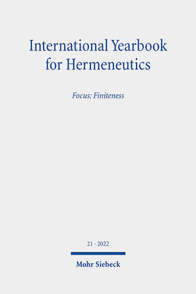 International Yearbook for Hermeneutics