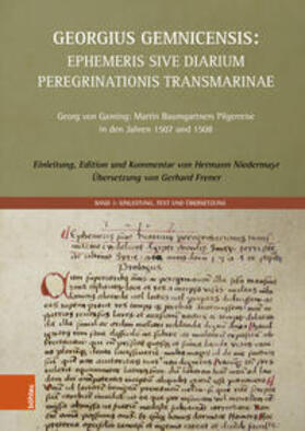 Georgius Gemnicensis: Ephemeris sive Diarium peregrinationis