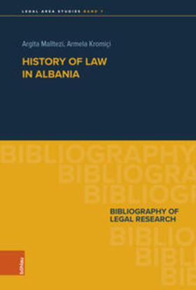 Malltezi, A: History of Law in Albania