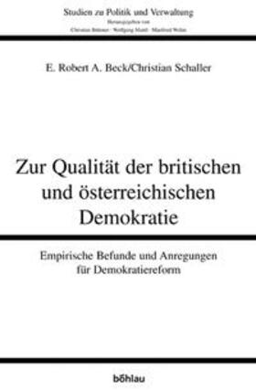 Zur Qualität der britischen und österreichischen Demokratie