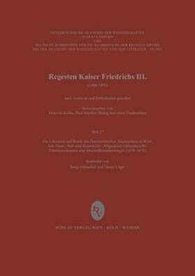Die Urkunden und Briefe des Österreichischen Staatsarchives in Wien (1470-1475)