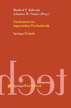 Taschenbuch der Angewandten Psychoakustik