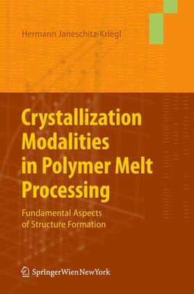 Crystallization Modalities in Polymer Melt Processing