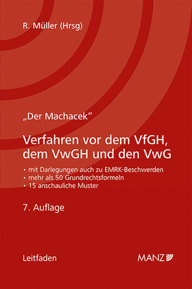 Verfahren vor dem VfGH, dem VwGH und den VwG