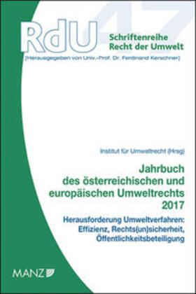 Jahrbuch des österreichischen und europäischen Umweltrechts 2017