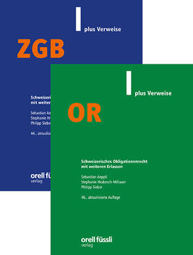 ZGB/OR plus Verweise Kombipaket, 44./46. Aufl.