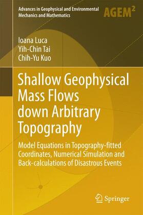 Shallow Geophysical Mass Flows down Arbitrary Topography