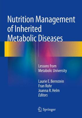 Nutrition Management of Inherited Metabolic Diseases