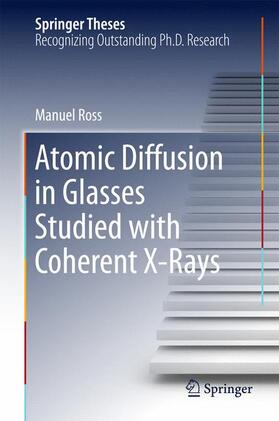 Atomic Diffusion in Glasses Studied with Coherent X-Rays