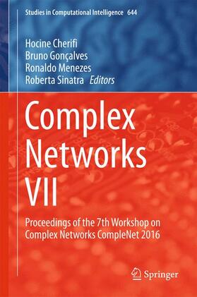 Complex Networks VII